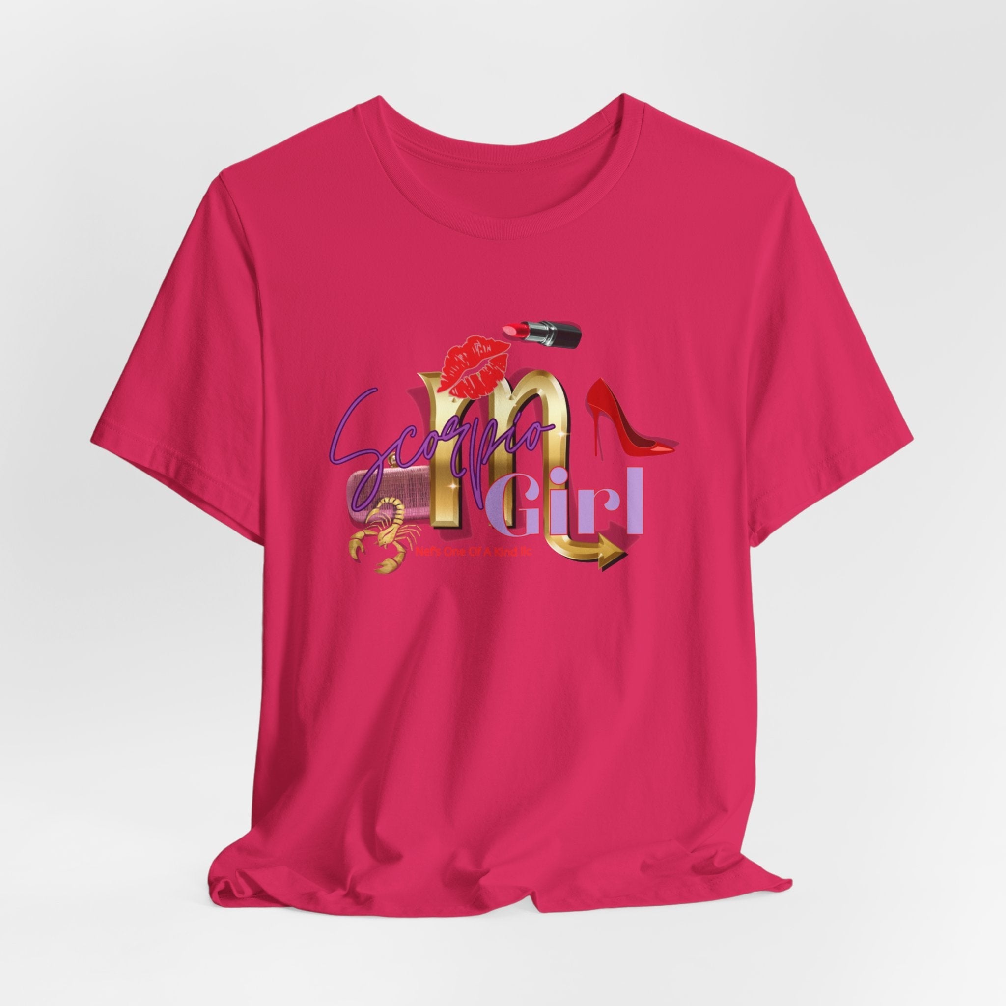 Unisex Scorpio Girl lipstick Tee